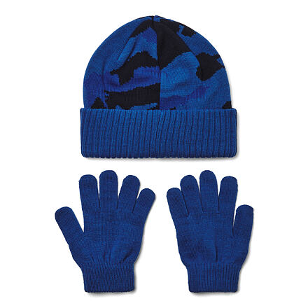 Chlapecká čepice Under Armour B Beanie/Glove Combo velikost OSFM