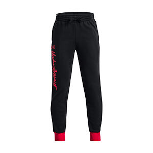 Chlapecké tepláky Under Armour Rival Fleece Script Joggers