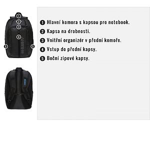 Batoh Husky Slander 28l