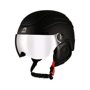 Unisex lyžařská helma se štítem ALPINE PRO ZEWEDE
