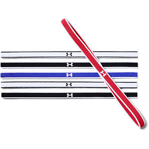 Dámské elastické čelenky Under Armour Mini Headbands (6Pk)