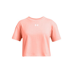 Dívčí tričko Under Armour CROP SPORTSTYLE LOGO SS