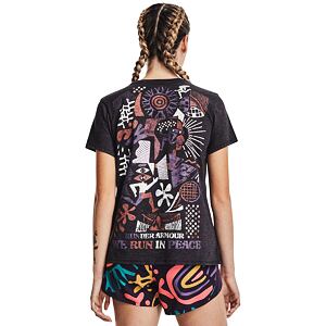 Dámské běžecké tričko Under Armour Run In Peace SS Tee