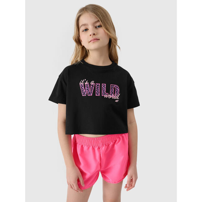 Dívčí crop top 4F