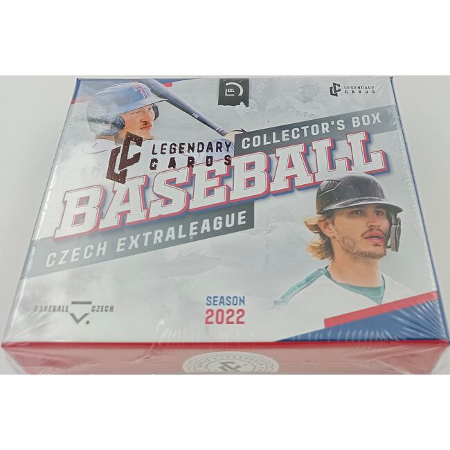 Sběratelské karty Collector´s Box Czech Baseball Extraleague 2022
